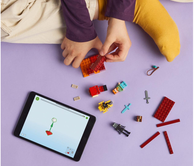 LEGO Minecraft 21266 Bitwa na moście Netheru - 1283659 - zdjęcie 8